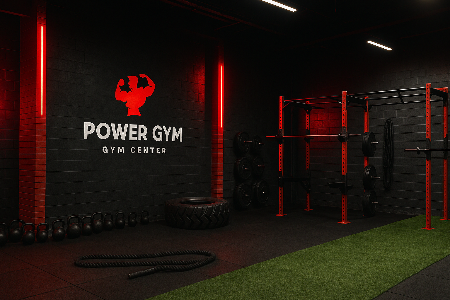 POWER GYM functional section